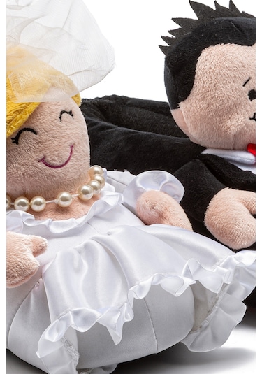 Gelin-damat Kadın Panduf Siyah-beyaz 36/41 Siyah/beyaz