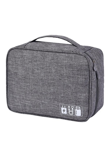 Suntek Seyahat Elektronik Kordon Düzenleyici Kılıf Gadget Gri Gri Diğer