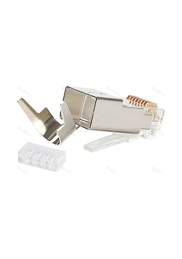 Cat7 Rj45 Jack Jak 10 Adet 4229A Cak İnternet Modem Adsl Çak Kabl