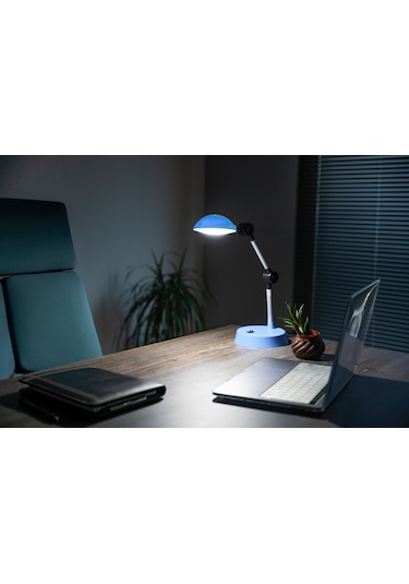 Okmino Led'li Akrobat Masa Lambası Mavi