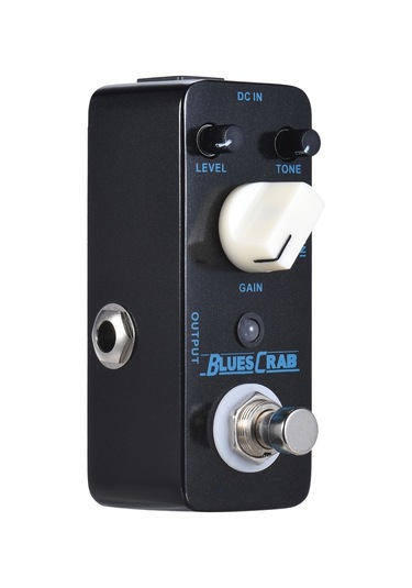 Mooer Blues Crab Blues Overdrive Gitar Efekt Pedalı Siyah