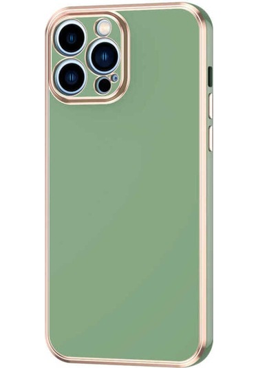 Apple iPhone Uyumlu 13 Pro Max Csm Zore Bark Kılıf açık Yeşil
