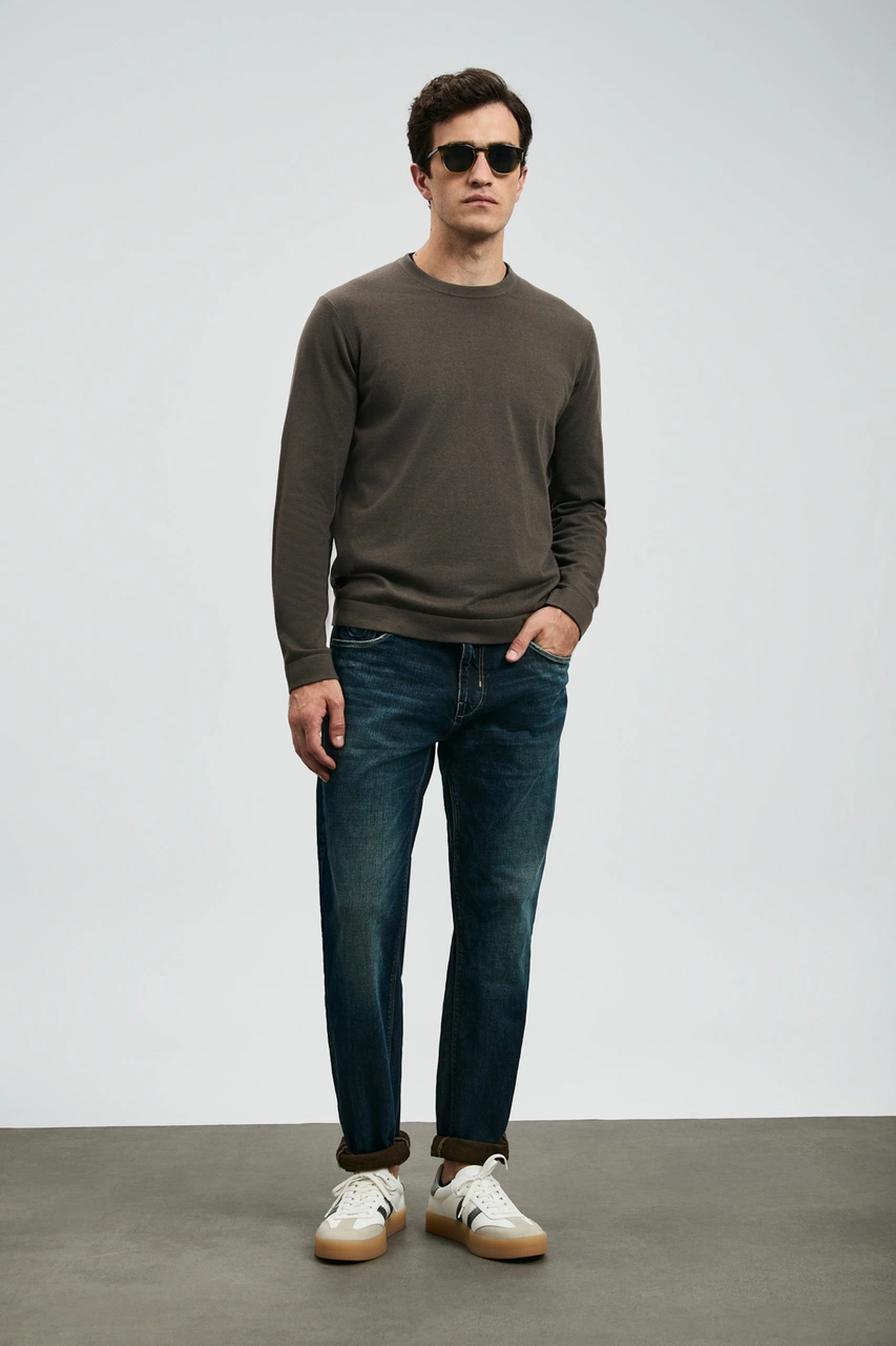 Lufian Chrıs Spor Jean Erkek Pantolon Slim Fit Mavi Mavi 112200227100300 Mavi Lufian Chrıs Spor Jean Erkek Pantolon Slim Fit Mavi Mavi 112200227100300 Mavi