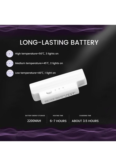 Konesam Erkek Kadın Unisex Elektrikli Isıtmalı Spor Çorapları - Winter Socks Sıcak Ayak Koruyucu Yüksek Lastikli Usb Şarjlı Siyah Beden Tek Beden Siyah