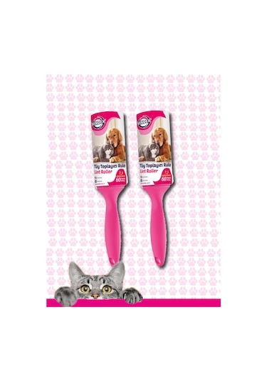 Vindex Kedi Köpek Tüy Toplayıcısı 2 x 60'lı