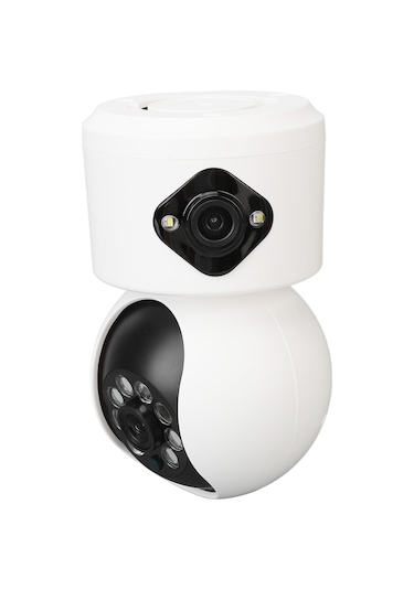 Qingmipy 1080p Full Hd İç Mekan Güvenlik Kamerası, İki Yönlü Konuşma, Gece Görüşü, Hareket Algılama, 2.4g Wifi, Avrupa Standartı Şarj Aleti