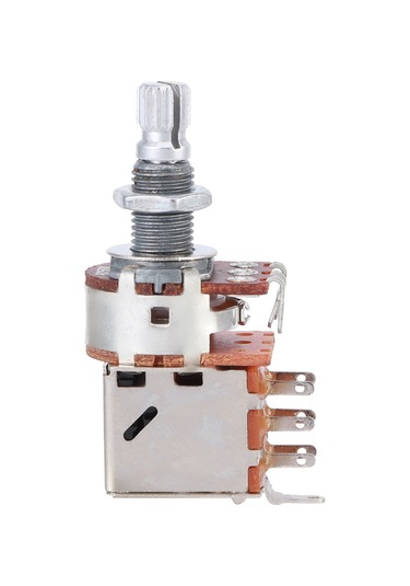 Hfambition Gitar Ve Bas Geliştirici Potansiyometre A500k - 18mm Mil Uzunluğu, Ses Ve Ton Regülatörü, Dayanıklı Metal Yapı