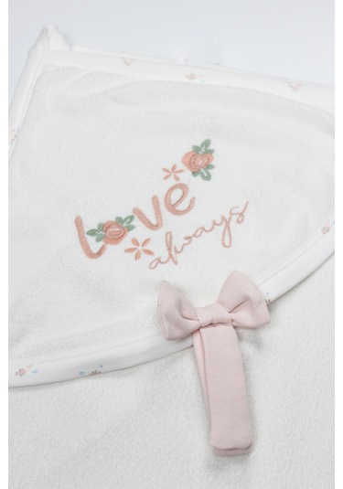 Bistyle Üçgen Başlıklı Havlu Grow İn Love Tekli