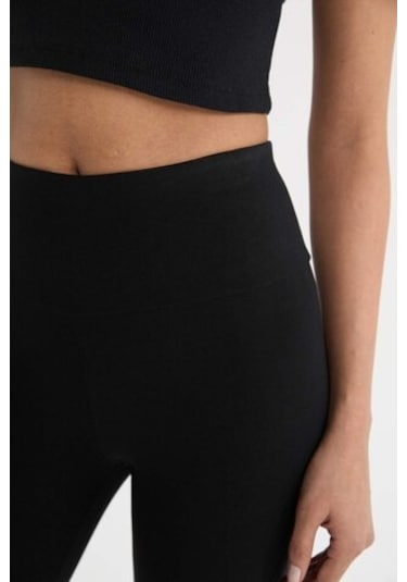 Defacto Defactofit Diz Altı Sporcu Tayt E2679ax25smbk81 SiYAH