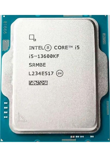 Intel Core İ5 13600kf Tray 3.50ghz 24mb125w Lga1700 Grafik Kart Yok, Fan Yok Kutusuz İşlemci