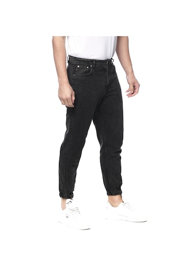 Likralı Paçası Lastikli Erkek Kot Pantolon