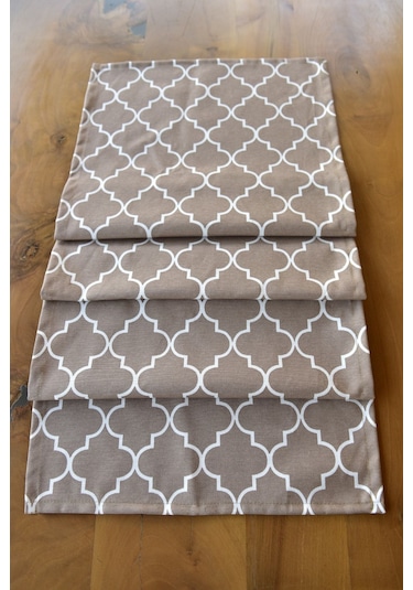 Sütlü Kahve Runner 40x140 Cm
