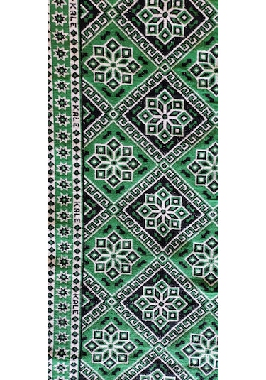 Algelsineve Makine Dokuması Çiçekli Desen 3 Mekik Kalın Kilim