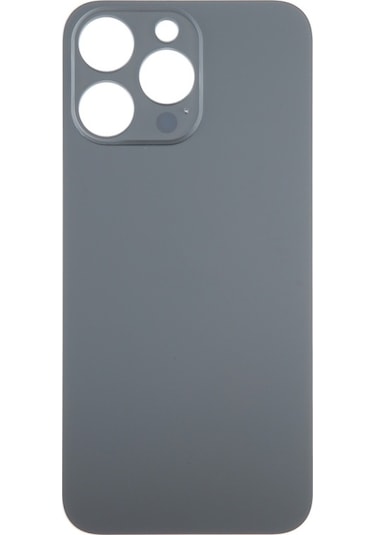 Cbtx Apple Uyumlu iPhone 15 Pro Max Cam Pil Arka Kapak Siyah