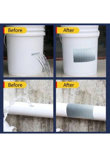 (2 Metrex10 Cm) Çamur Bant Alüminyum Izolasyon Tamir Çatlak Bantı