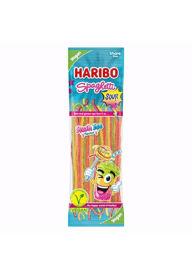 Haribo Spaghetti Sour Slush Ice Flavour 200g