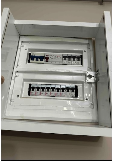 Besa Home Wi-fi Wifi Kutusu Şartel Modem Kutusu Priz Elektrik Kablo Gizleme Montaj Dekoratif Mobilya Beyaz