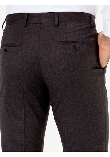 Cacharel Bordo Slim Fit Kumaş Pantolon Kırmızı
