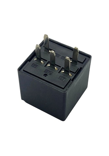 12v Röle 5 Uçlu 30/40 A Mini Tip Mikro Usa Tipi Çift Platin 30-85-86-87-87a