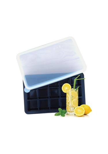 Maiyame 15 Izgara Gömlekli Silikon Buz Kalıbı, Yemek Dereceli Materyal, Kolay Buz Çıkarımı, Dondurucuda Rafetli, Kokteyl/kahve/whiskey İçin Çok Renkli