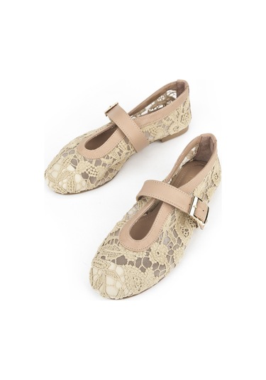 Ziya, Kadın Hakiki Deri Babet 1531054z2971 Ten 1531054z2971 856 Ten