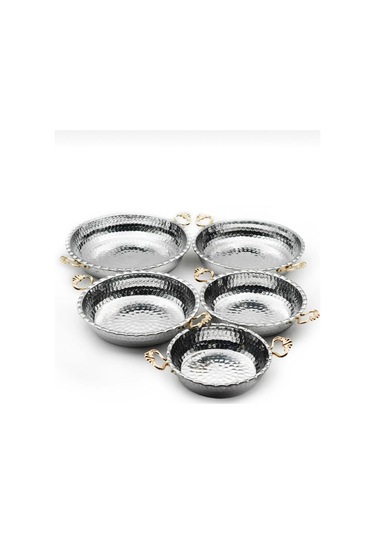 Alüminyum 5.li Yumurta Tava Seti Bakır