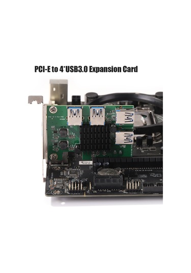Mufunye Pcı-e X4 Usb 3.0 Genişletme Kartı - 4 Portlu Hızlı Bağlantı Adaptörü