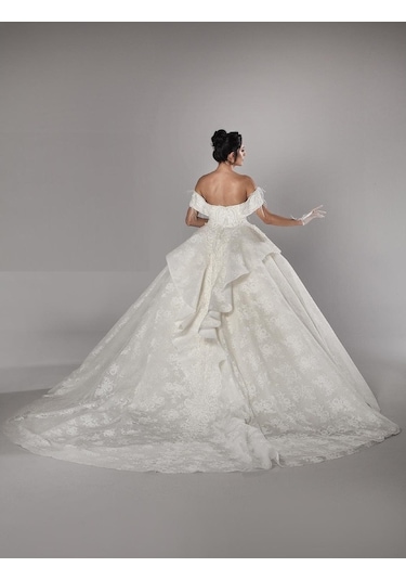 Beyaz Saray Moda Evi Kod:3166 Çok Renkli