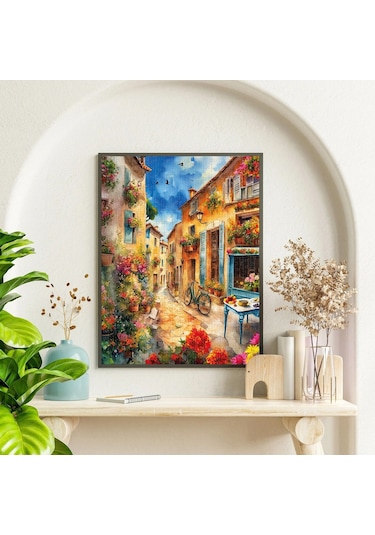 Ks Games 500 Parça Dar Taşlı Sokak Puzzle - Serhat Filiz