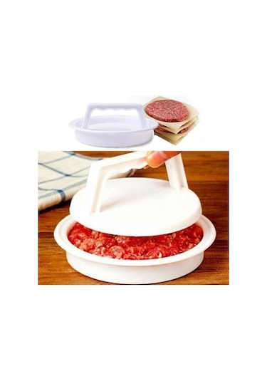 Buffer Hamburger Ve Köfte Şekillendirici Köfte Kalıbı Pratik Burger Pres Aparatı Çok Renkli