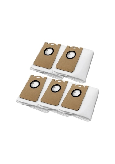 Srfn Ticaret Viomi S9 Vacuum Cleaner Ve Lydsto R1/r1 Pro Uyumlu Robot Süpürge Toz Torbası - 5 Adet