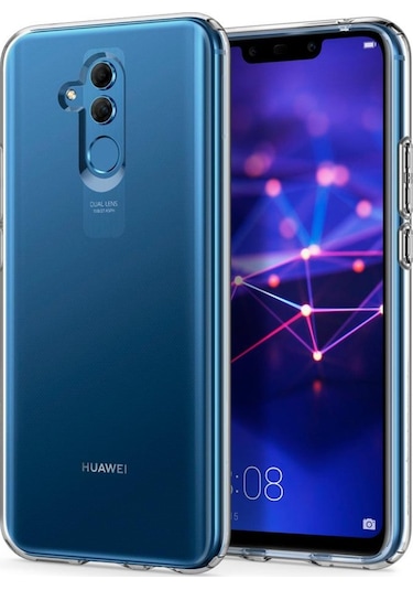 Huawei Mate 20 Lite Kilif Seffaf Silikon Kamera Koruma 389629553