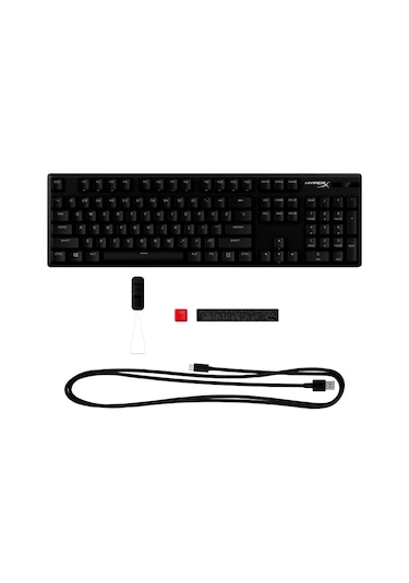 HyperX Alloy Origins PBT HX Red Mekanik Oyuncu Klavye Türkçe