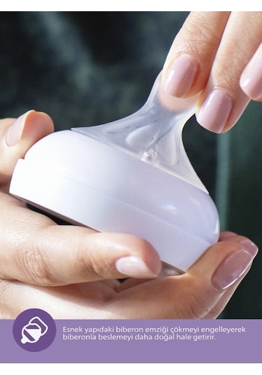 Philips Avent Natural Response Pp Biberon 0 Ay+125ml Scy900/01 Çok Renkli
