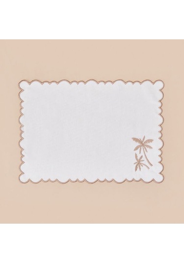 Evidea Soft Palm Amerikan Servis - Beyaz - 30x50 Cm Beyaz