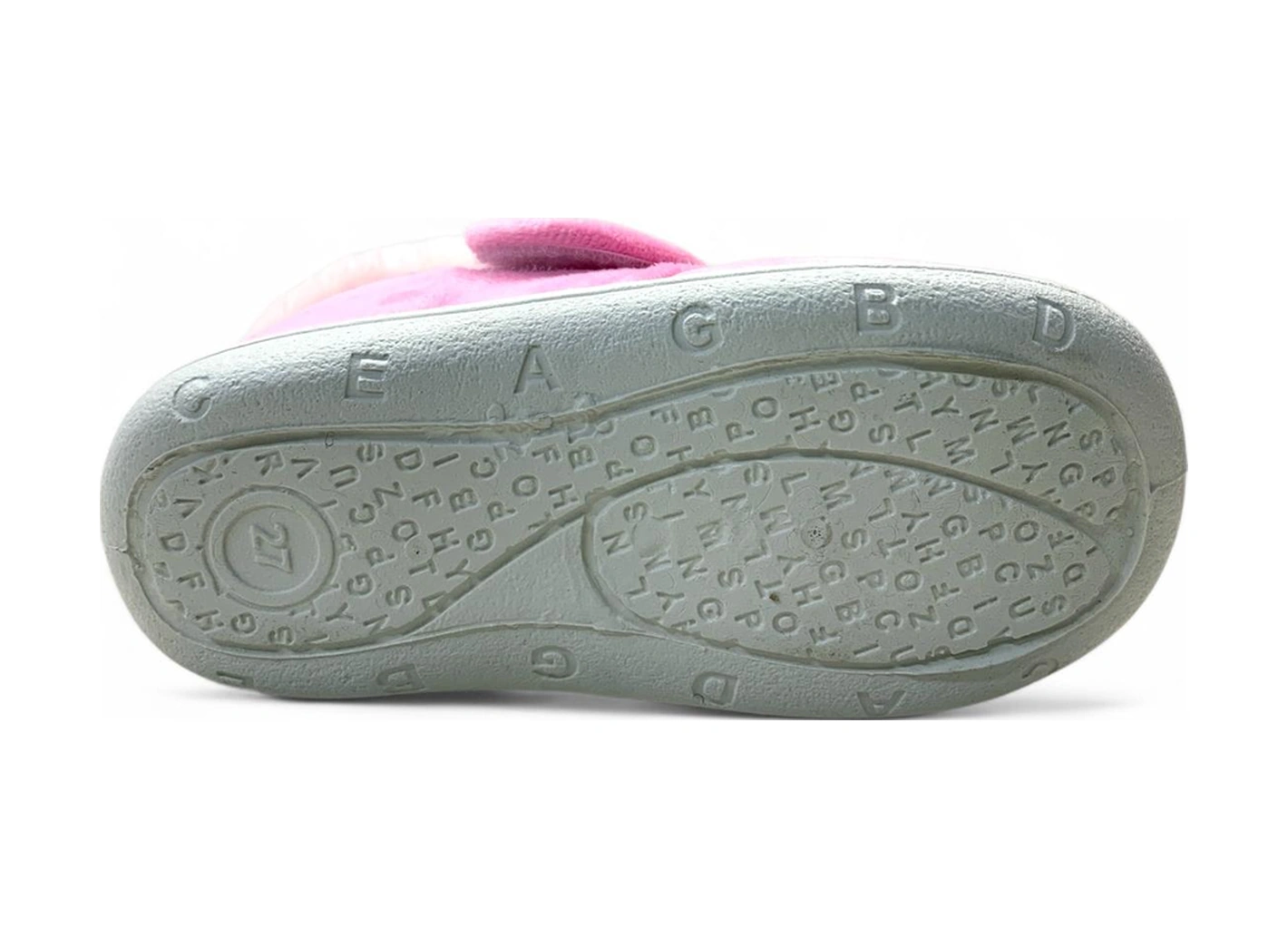 3462 Kız Çocuk Okul Öncesi Panduf Pembe