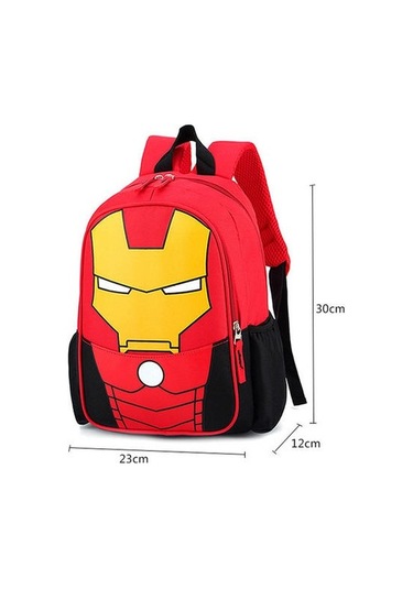 Çocuklar Süper Kahraman Sırt Çantası Spiderman Superman Okul Kitap Çantası Sırt Çantası Gbqd56 Mavi