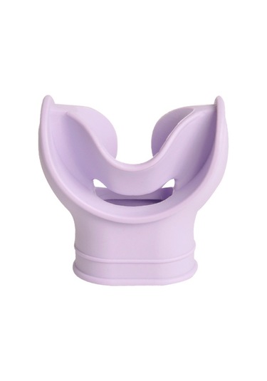 Youtek Lavanta Mor Evrensel Silikon Tüp Ağızlı Su Altı Solunum Regülatörü: Konforlu Uyum, Solunum Ayarlamalı, Dayanıklı Dalış Ekipmanı Tek Boyut