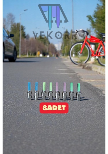 4 Çift 8 Adet Hareket Sensörlü Sibop Işık