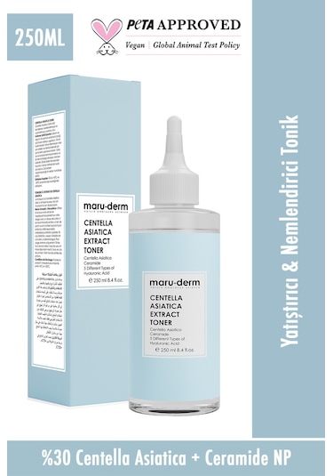 Maruderm Centella Asiatica Yatıştırıcı & Ceramide Nemlendirici Tonik 250 ML