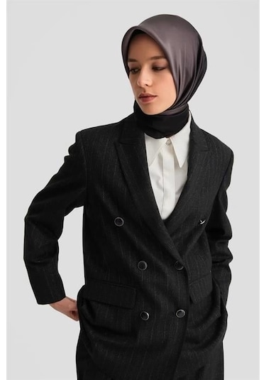 Armine Simli Ceket 24k5721 Siyah Siyah