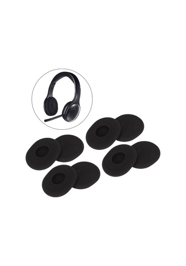 Qingmipy Logitech H800 Kulaklık İçin Yumuşak Hafıza Köpük Kulaklık Yastıkları - Gürültü Engelleme, Konforlu Kullanim, 8 Adet Diğer