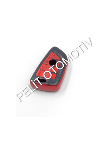 Bmw X1 X3 X5 X6 X7 Anahtar Kılıfı Süperlüx Keyless Kırmızı