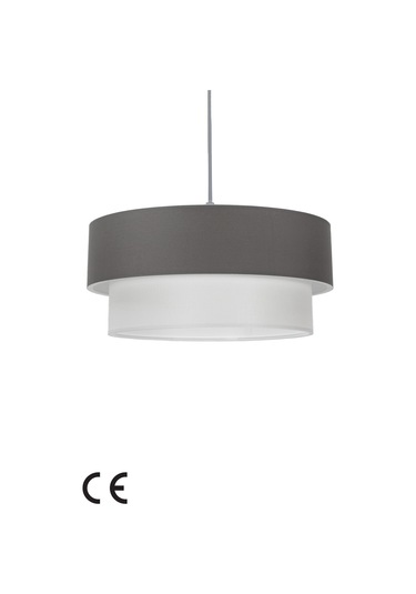 Pasta Sarkıt Avize Antrasit Gri