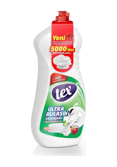 Tex Ultra Bulaşık Detarjanı Elma Kokulu 1350 ML