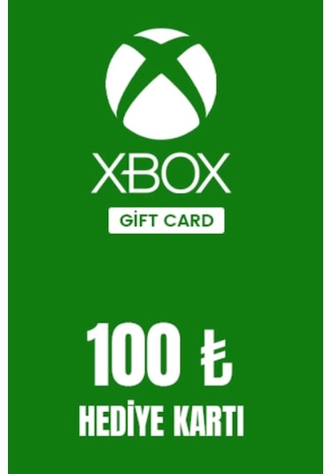 Xbox Live Hediye Kartı 100 Tl