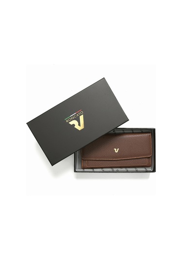 Taba Cüzdan & Kartlık Kadın Diğer 2801 Roncato Flother Skın Wallet Taba