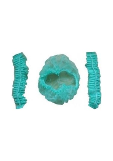 Fourend Tek Kullanımlık Yeşil Saç Bonesi 500 Adet