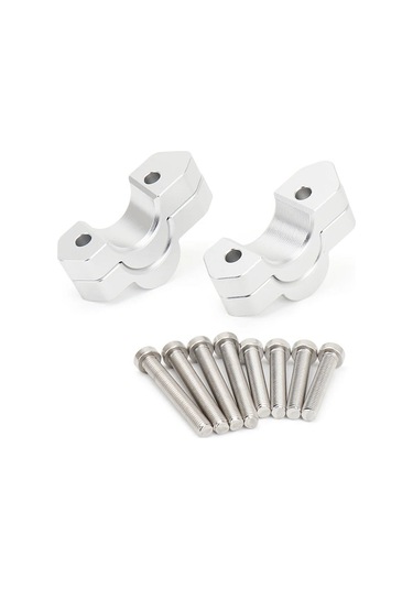 Xurunkeji Bmw R1300gs R 1300 Gs İçin Motosiklet Aksesuarları Gidon Yükseltici Kaldırma Gidon Kelepçesi Uzatma Adaptörü Gümüş