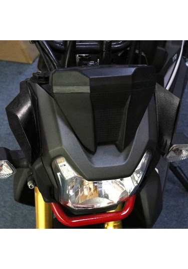 Motosiklet Kanat Aerodinamik Kanatçık Kiti Honda Suzuki Siyah Siyah